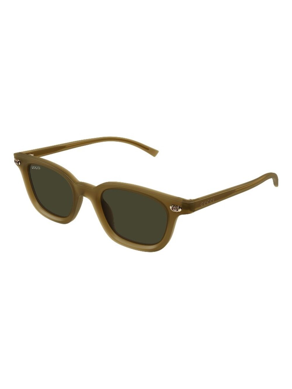 New Gucci Men's Sunglasses Brown Green Lens Acetate Frame GG1946S 003 48
